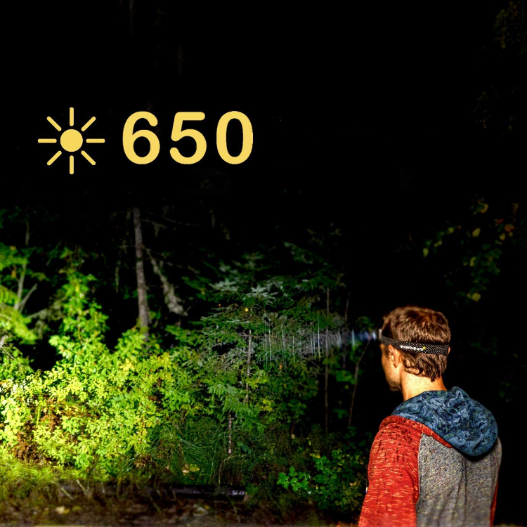 Outdoor LED Light with Red Light Mode and SOS Function