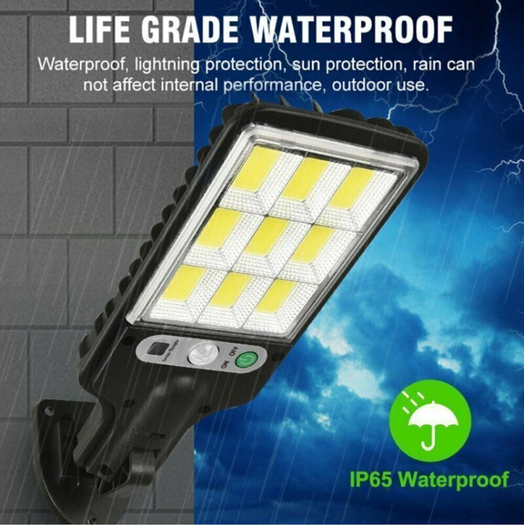solar security light