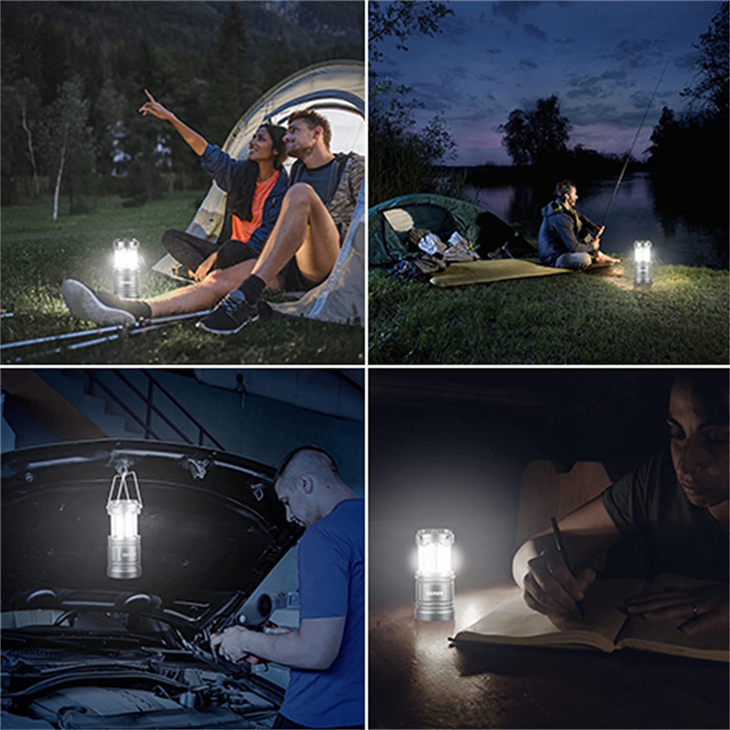 Led lantern Collapsible emergency Battery Powered ligjhts