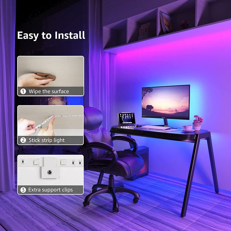 rgb strip light led waterproof