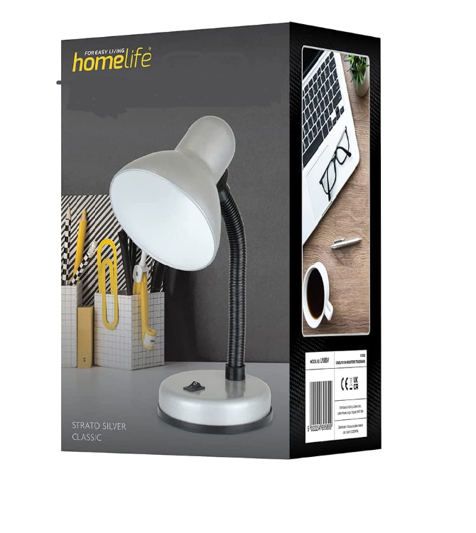 Picture of Desk Lamp with Versatile Flexible Neck - Integral On / Off Switch