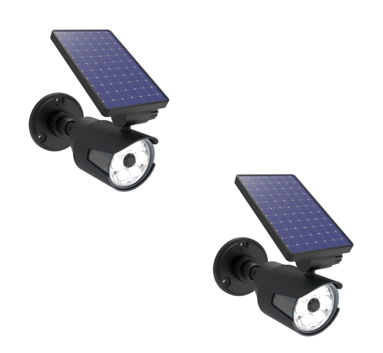 Solar Powered Outdoor Light with PIR Sensor