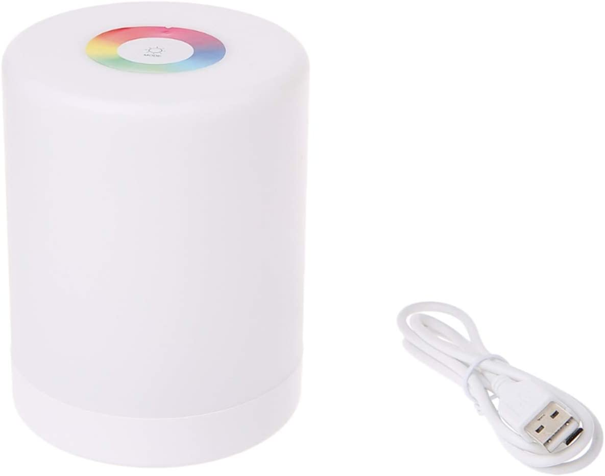 Led Night Light Smart Bedside Table Lamp With Touch Control