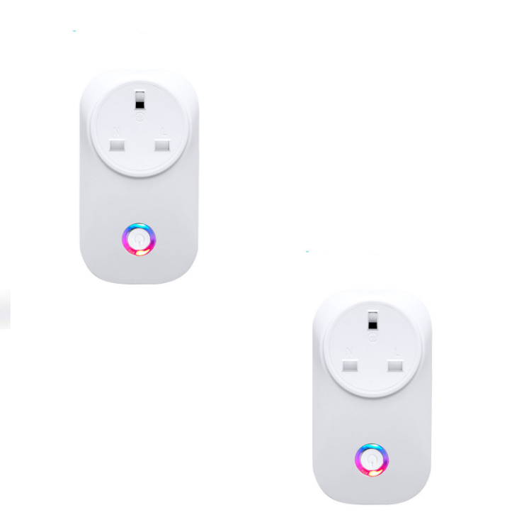 Picture of Smart Plug WiFi Socket Monitor Timing Function Toya SmartLife APP Control , White