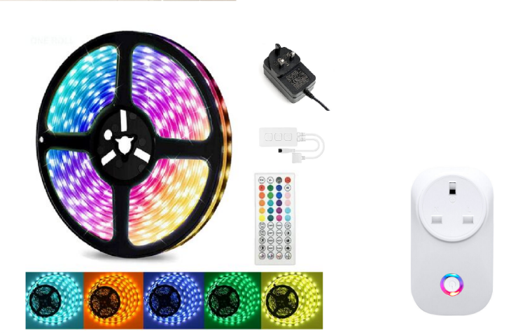 magic colour led strip lights,