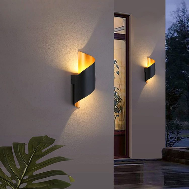 Picture of LED Wall Lights 10W Indoor Outdoor Wall Lamp 3000K Warm White Aluminium LED Sconce IP65 Waterproof Up and Down Wall Wash Lights 