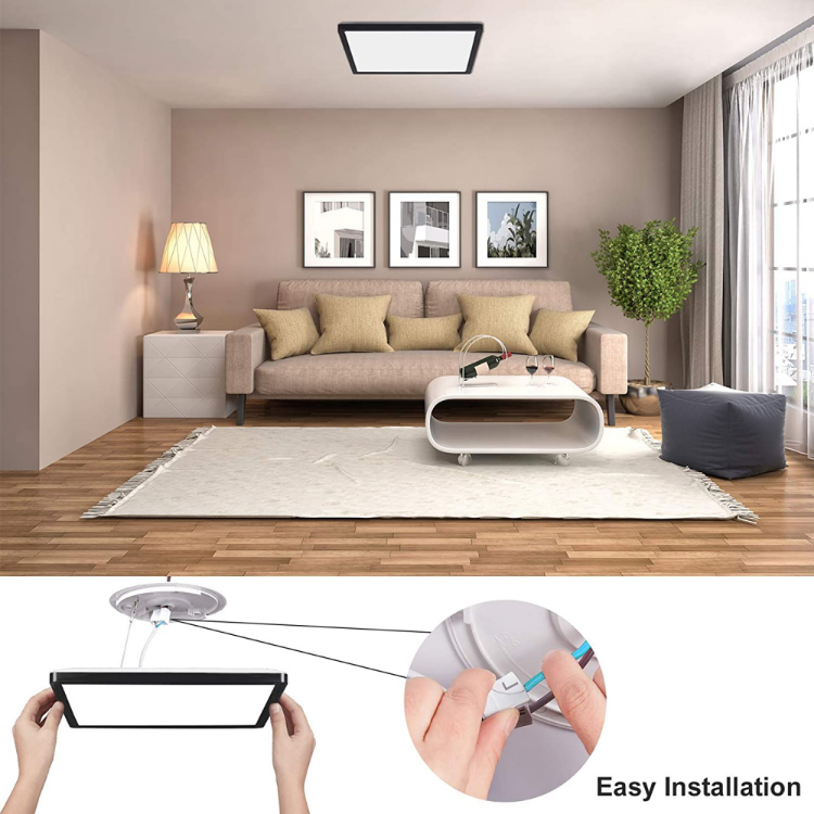 Picture of 28W Super Thin Bathroom Light, LED Bathroom Ceiling Light, 2200LM Ceiling Light, Waterproof IP44 Ceiling Light for Hallway, Corridor, Kitchen etc.