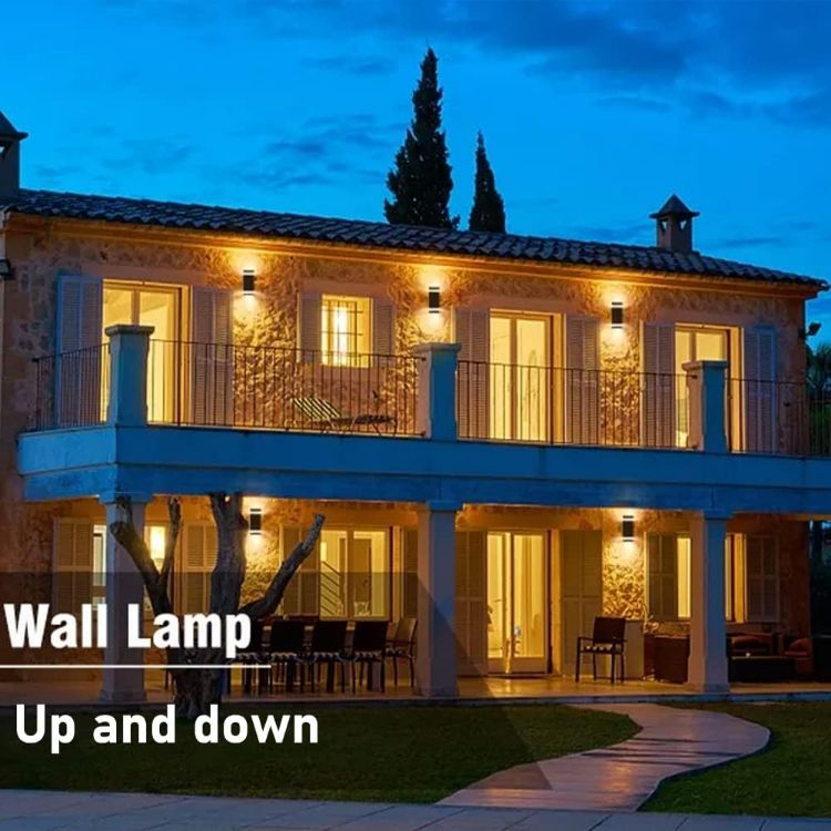 Picture of LED Up and Down Wall light outdoor,  IP44 Waterproof Up Down Wall Light, Double Up & Down Wall Lamp, LED Lighting Sconce Wall Mounted lamp