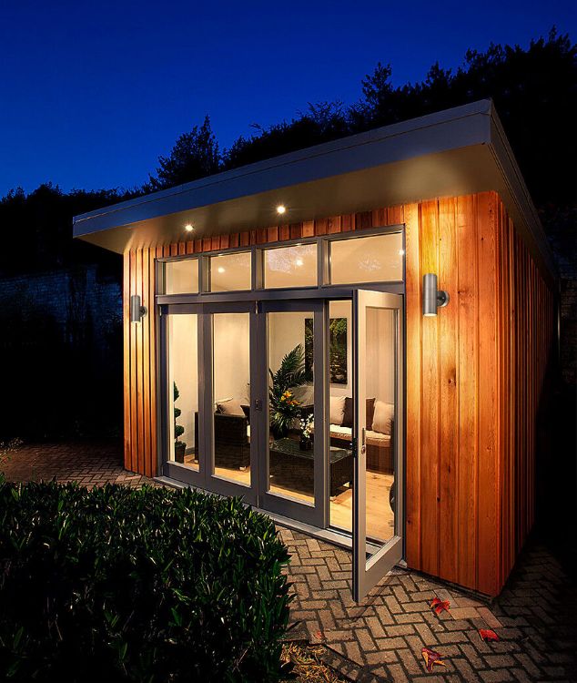 brushed stainless steel wall lights