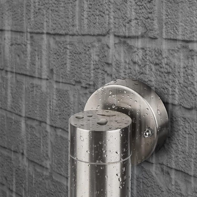 Outdoor down wall light compatible with GU10 bulb