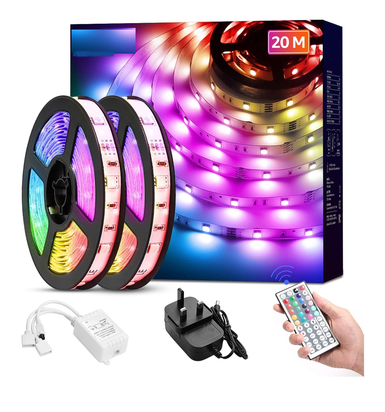 Buy RGB LED Strip Lights For Bedroom - Strip Lights 20M For Sale