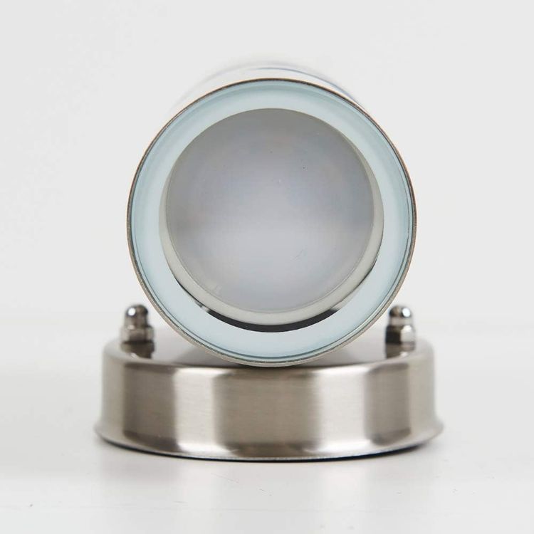 Picture of Modern Stainless Steel Outdoor Garden Up/Down Security Wall Light - IP44 Rated
