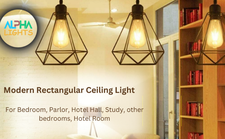 Picture of Industrial Ceiling Light, Retro Industrial Pendant Light, Vintage Style Metal Hanging Light Fixture Chandelier for Kitchen Bedroom