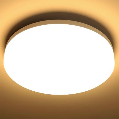 Show details for Bathroom Light Warm White, 15W 1500 Lumen Waterproof Ceiling Lights, 3000K, IP54, 100W Equivalent, Small, Modern, Round Ceiling Light Picture of Bathroom Light Warm White, 15W 1500 Lumen Waterproof Ceiling Lights, 3000K, IP54, 100W Equivalent, Small, Modern, Round Ceiling Light
