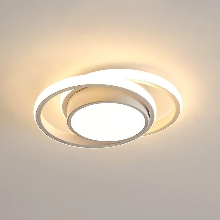 Picture of Ceiling Lights, Modern LED Ceiling Lights 32W 2350lm, Warm White 3000K, Round Ceiling Lighting for Bedroom Hallway Balcony Corridor 