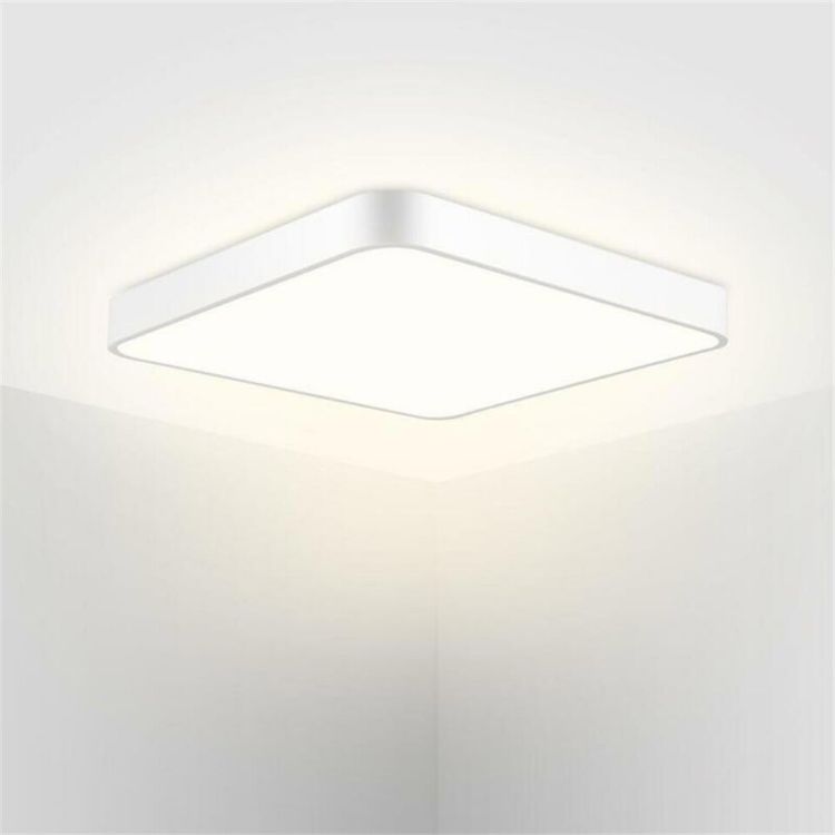 Picture of Modern LED Ceiling Light Square Panel Down Lights Bathroom Living Room Wall Lamp