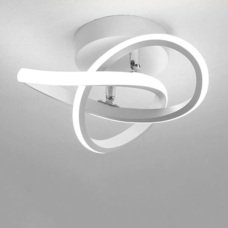 Picture of Modern LED Ceiling Lights, 22W Creative Flower Shape Ceiling Light, Balcony Aisle Ceiling Lamp, Home Corridor Porch Ceiling Lights