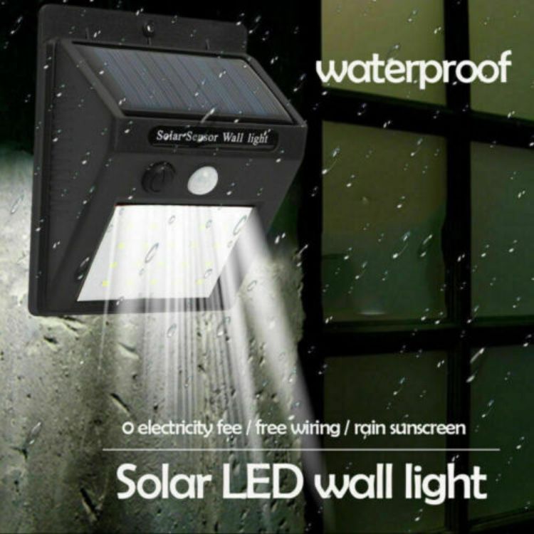 Picture of 40LED Solar Security Lights Outdoor, Motion Sensor Lights 270º Wide Angle Waterproof Solar Powered Wall Lights With Three Modes