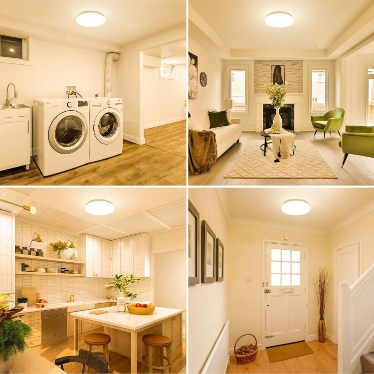 Modern 18W LED Ceiling Light for Kitchen and Bedroom