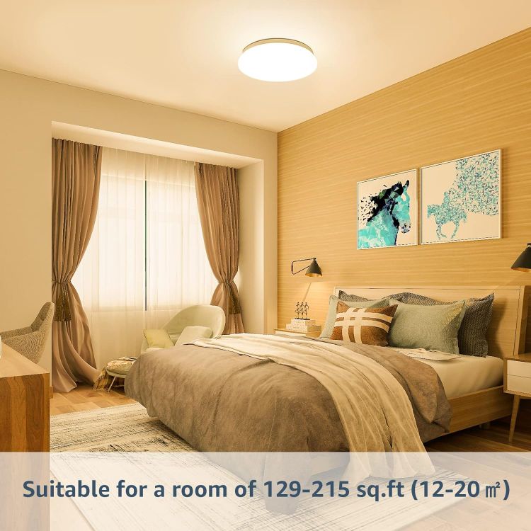 Flicker-Free Warm White LED Ceiling Light