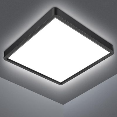 Show details for LED Ceiling Light,48W  100W Equivalent,6000K Cool White,Waterproof IP54,Flush Mount, Square Modern Ceiling Picture of LED Ceiling Light,48W  100W Equivalent,6000K Cool White,Waterproof IP54,Flush Mount, Square Modern Ceiling