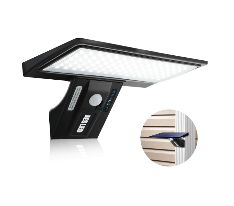 Picture of 90 LED Outdoor Solar Wall Light – Motion Sensor, IP65 Waterproof, USB & Solar Charging