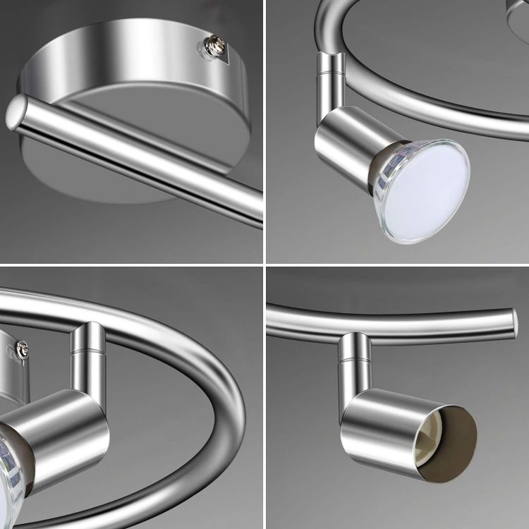 Adjustable swivel LED ceiling light for balcony lighting