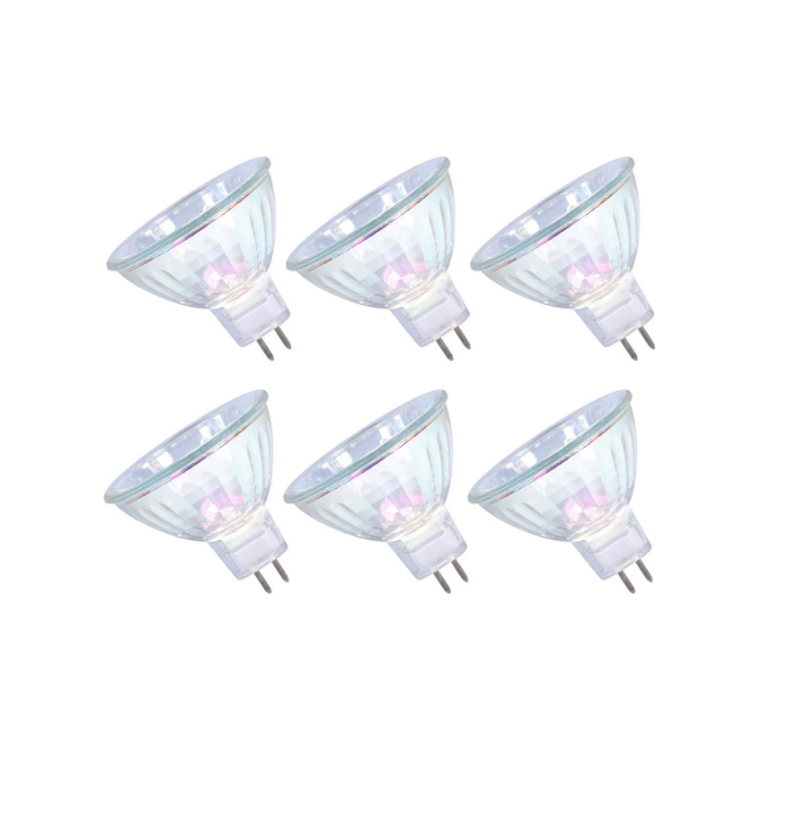 Picture of Halogen Light Bulbs 50W 12V GU5.3 Spotlights for Ceiling Light Dimmable, 4000 Hours Extra Long Lifetime - Pack of 6