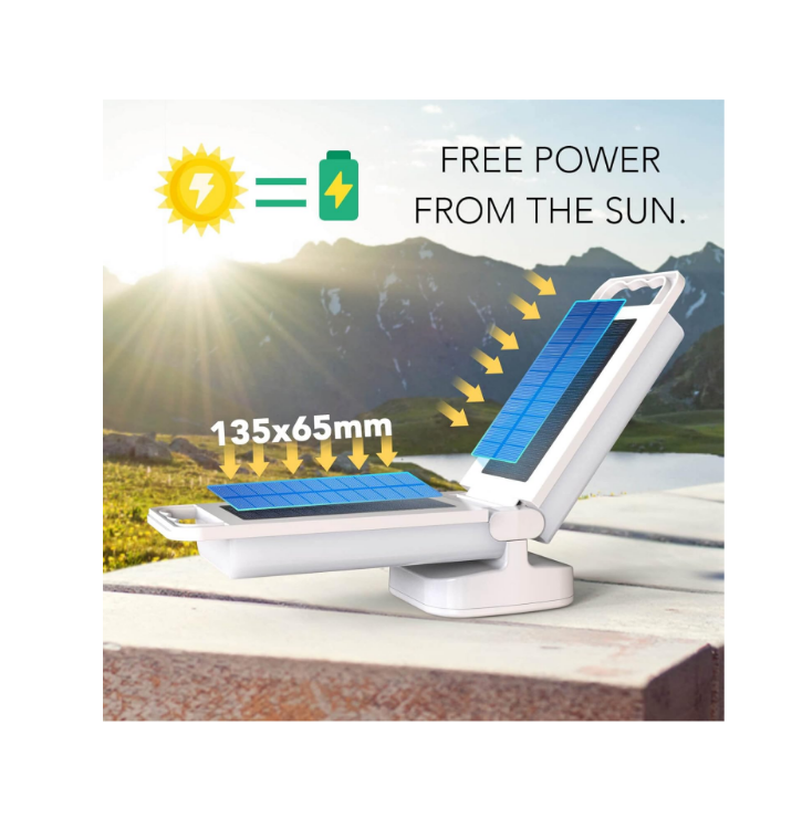 Picture of LED Camping Solar Light – Rechargeable, Dimmable Solar Lamp,  280 Lumen, Battery powered