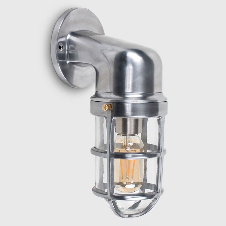 Picture of Indoor / Outdoor Wall Light Fitting Garden Path Lantern LED Bulb IP44 Lights