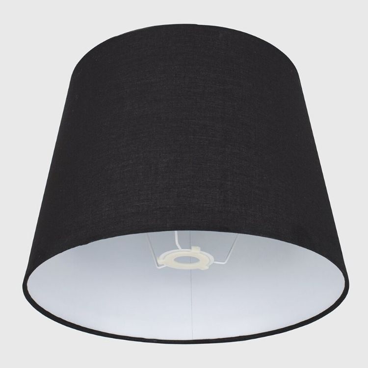 Picture of Tapered Cotton Ceiling Light Shade Pendant Lampshade Fabric Lounge Bedroom Lamp