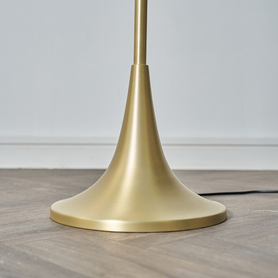 Traditional Spindle Floor Lamp Base Living Room Standard Free Standing