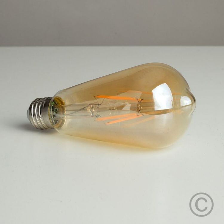 Picture of Filament LED Light Bulb Decorative Vintage Edison Lightbulb Lamp Radio Valve