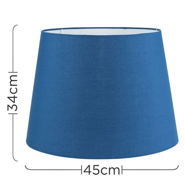 Picture of Modern Lampshades Extra Large Fabric Tapered Table / Floor Lamp Light Shades