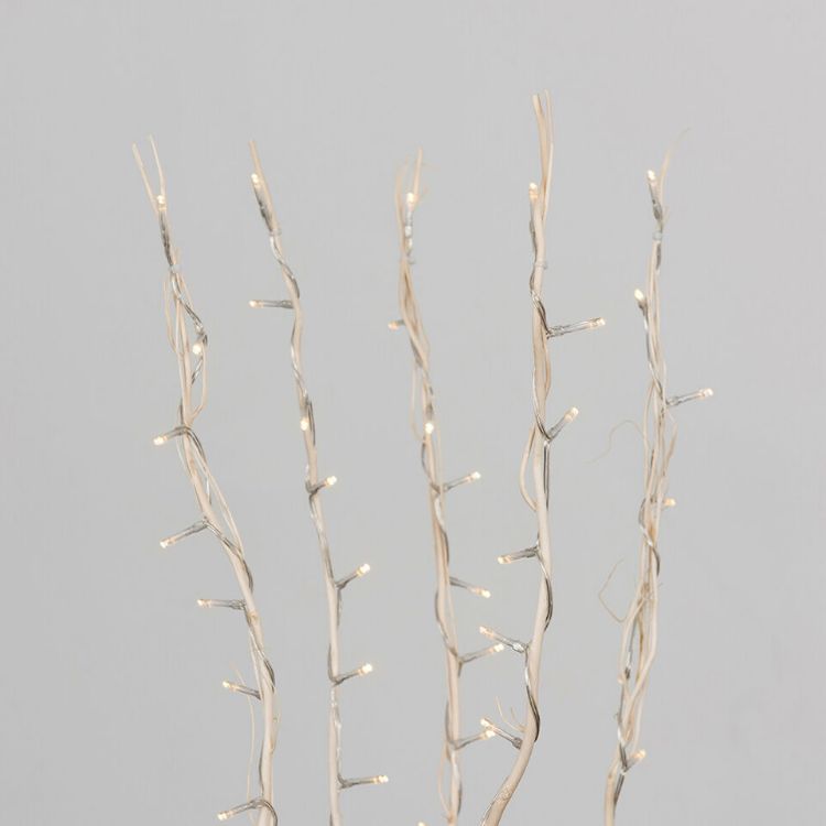 Picture of Decorative Fairy Lights Flower Design Twig Branch Home Modern Lighting Art
