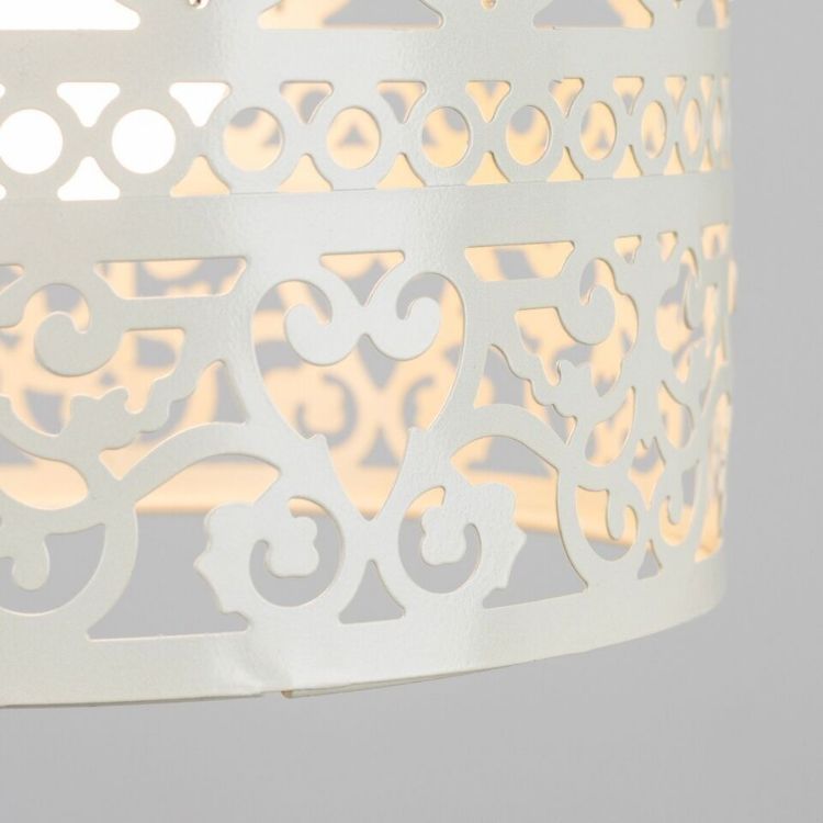 Picture of Ceiling Light Shade Ornate Moroccan Design Metal Living Room Lampshade Pendant