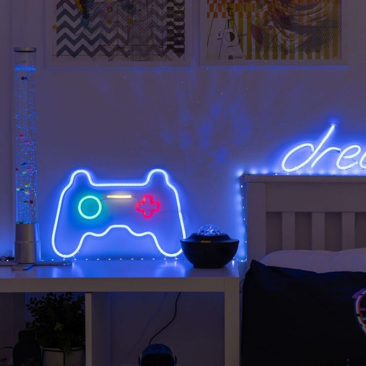 Picture of Galaxy Projector Night Light Star Sky USB Bluetooth Party Music Light Décor Lamp