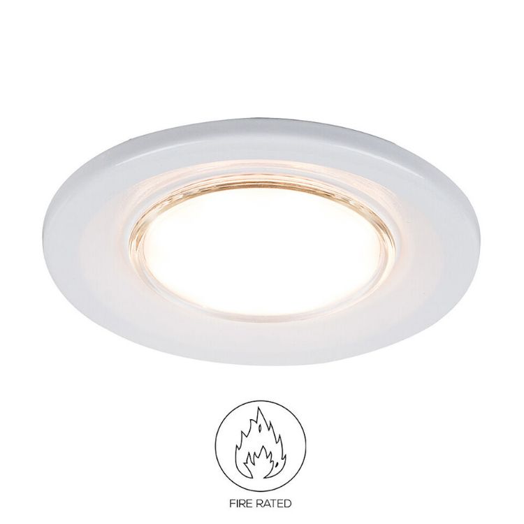 Picture of Fire Rated Recessed LED GU10 Downlight Spotlight Downlighters Ceiling Spot Light