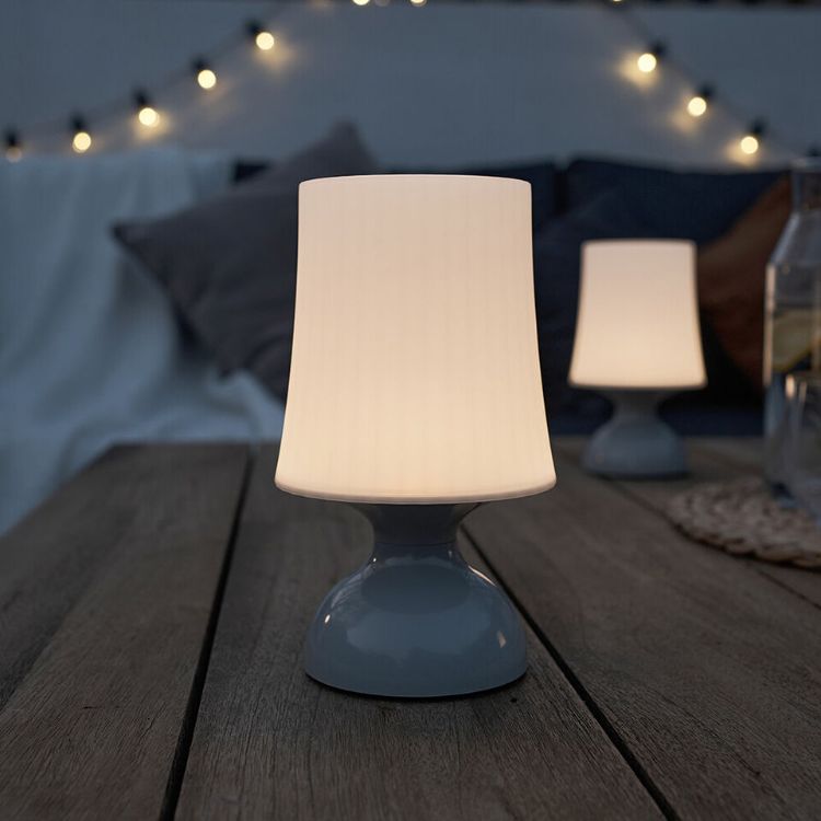 Picture of Battery Operated Touch Table Lamp Indoor / Outdoor Light LED Garden Lighting  