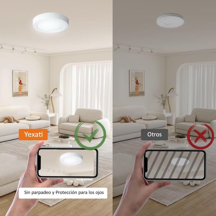 Picture of Clearance Sale- 15W LED Ceiling Light 1620LM, 6500K Cool White IP44 Flush Round Ceiling Lamp, 100W Equivalent, 17cm Bathroom Kitchen Bedroom