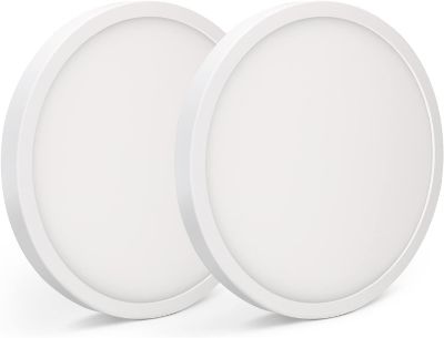 Show details for 6W Slim Round LED Ceiling Light 6500K Small Flush Cool White Lighting Ceiling for Hallway, Balcony, Kitchen, Corridor, Stairwell 𝐏𝐚𝐜𝐤 of 2 Picture of 6W Slim Round LED Ceiling Light 6500K Small Flush Cool White Lighting Ceiling for Hallway, Balcony, Kitchen, Corridor, Stairwell 𝐏𝐚𝐜𝐤 of 2