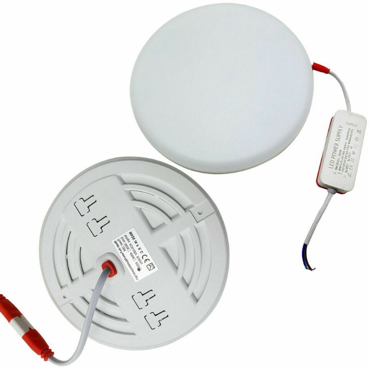 Picture of LED Slim Ceiling Glow Panel Light (10 Watt) Ceiling Light, Down Light, Concealed Light, Super Bright Cool White