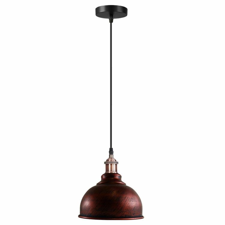 Picture of Industrial Ceiling Pendant Lamp Shade Light Vintage Style Light Fitting UK