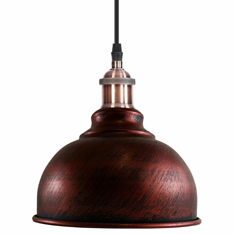 Picture of Industrial Ceiling Pendant Lamp Shade Light Vintage Style Light Fitting UK