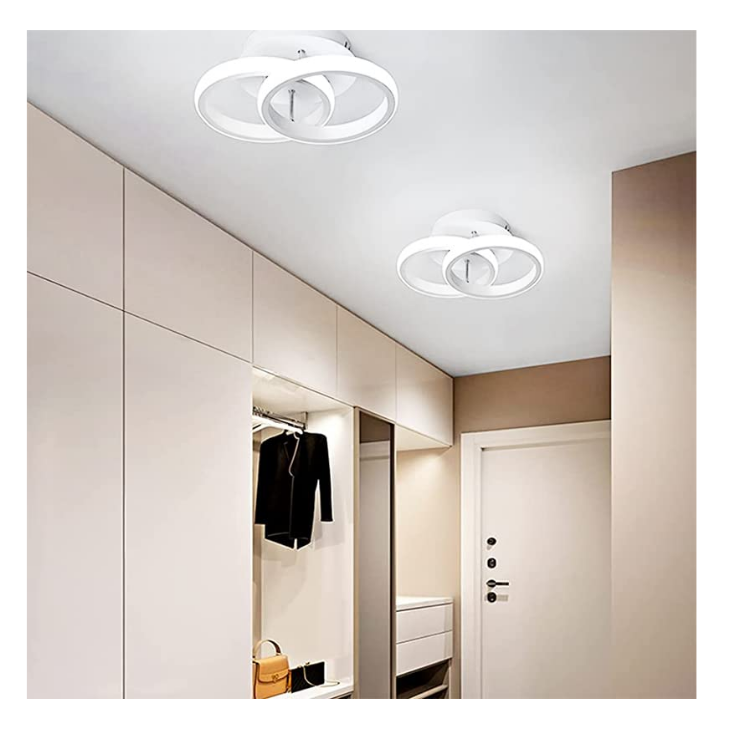 Energy-efficient modern LED ceiling light for home interiors