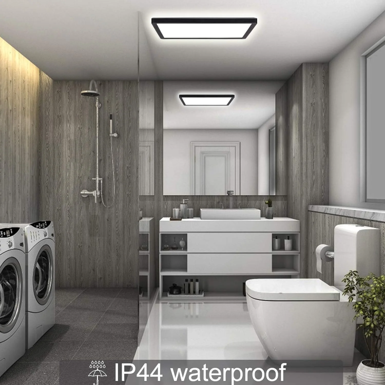 Slim, energy-efficient LED panel light for indoor use