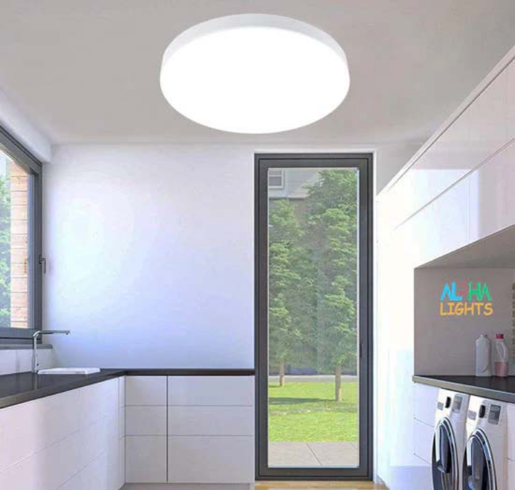 Modern 13W LED flush mount ceiling light for living room