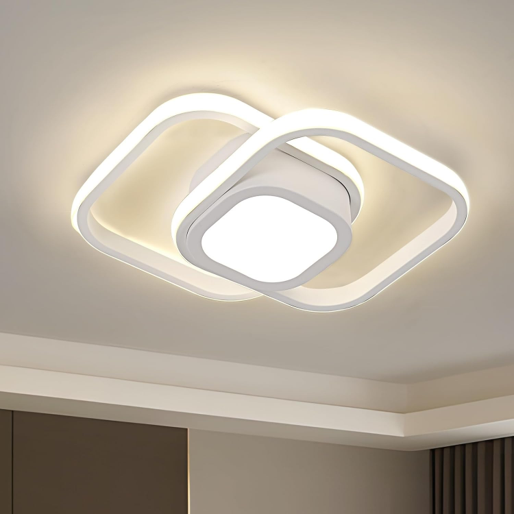 Modern wall and ceiling mount LED light with dimming function