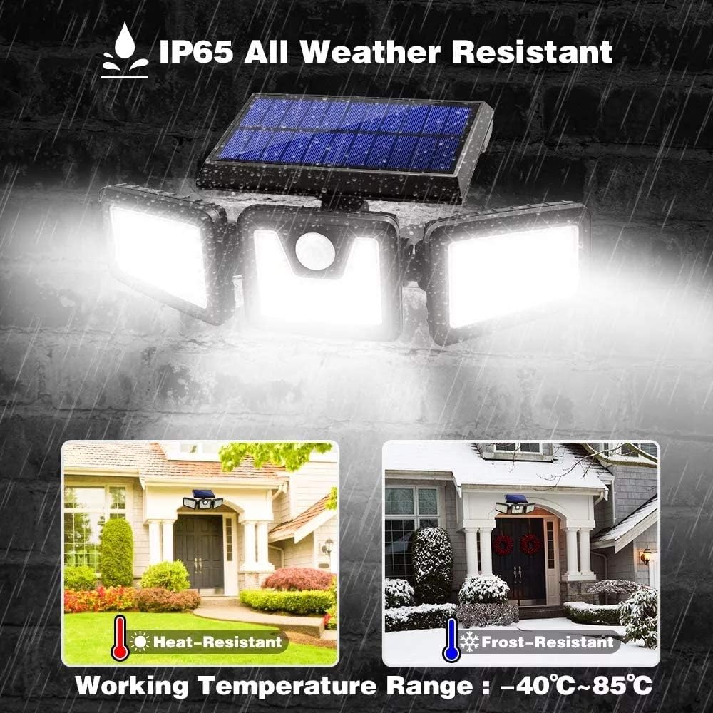 74 LED Motion Sensor Solar Lights | Alpha Lights