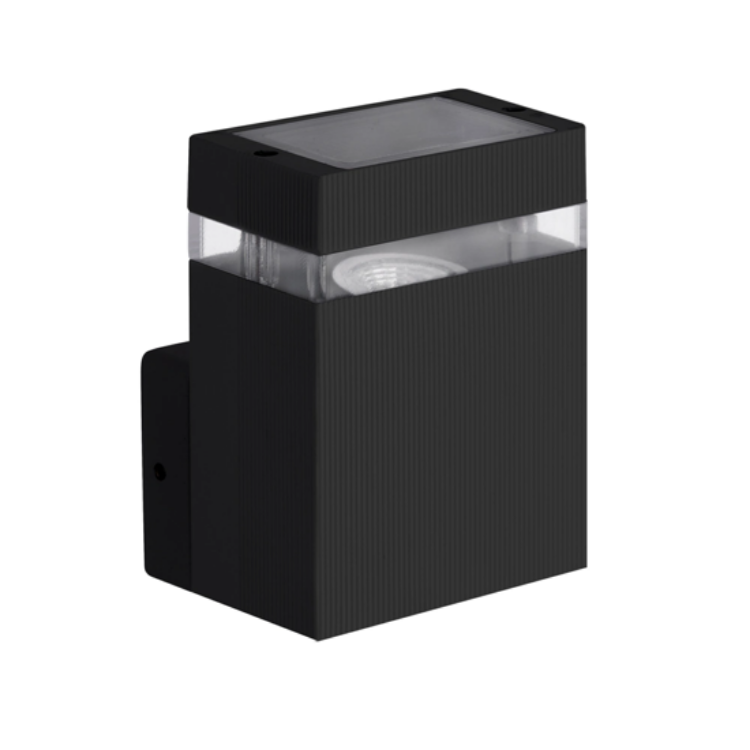Picture of Clearance Sale – Square LED Up Down Wall Sconce Black E27 Waterproof Porch Light Indoor Outdoor